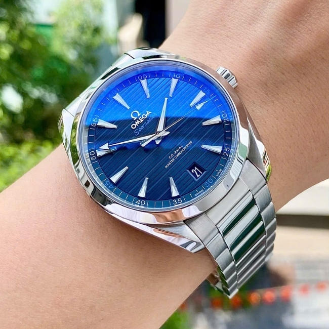 Omega Seamaster Aqua Terra 220.10.41.21.03.004 41mm - mặt xanh blue 1