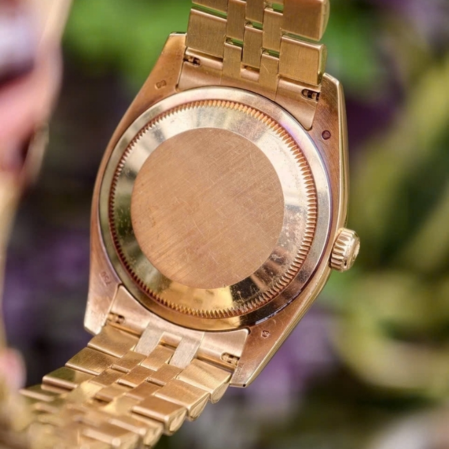 Rolex DateJust 116238 Vàng đúc 18k Champagne Index Dial 7
