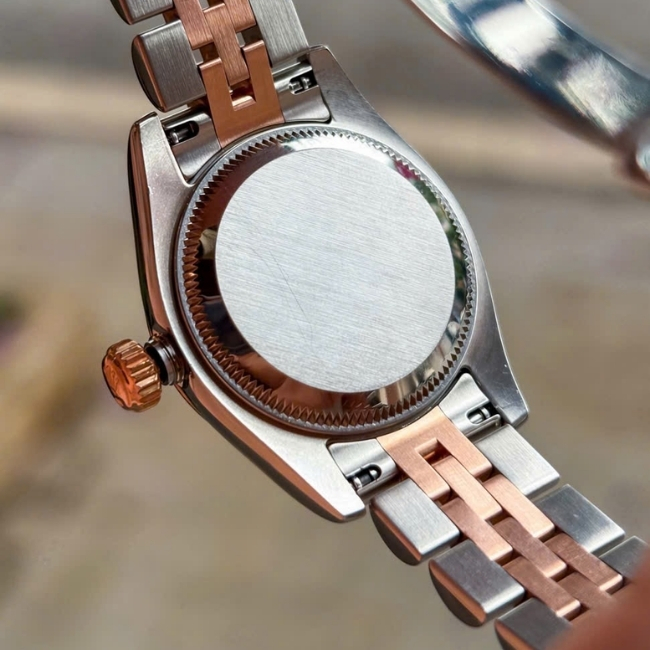 Rolex DateJust 179171 Mặt sundust 26mm - cọc số Diamond - Demi vàng 18k 4