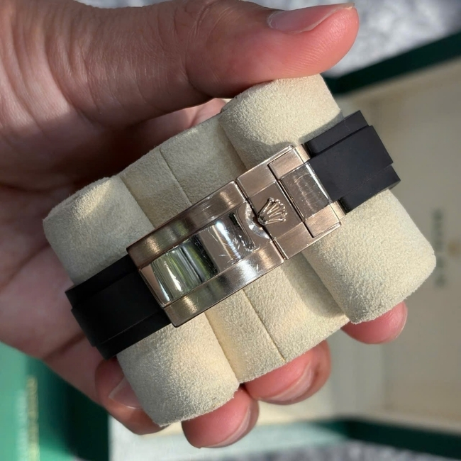 Rolex Yacht master 40mm M116655 Vàng đúc 18k - mặt số đen 2