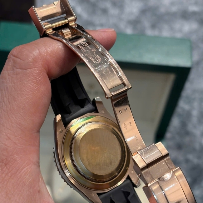 Rolex Yacht master 40mm M116655 Vàng đúc 18k - mặt số đen 3