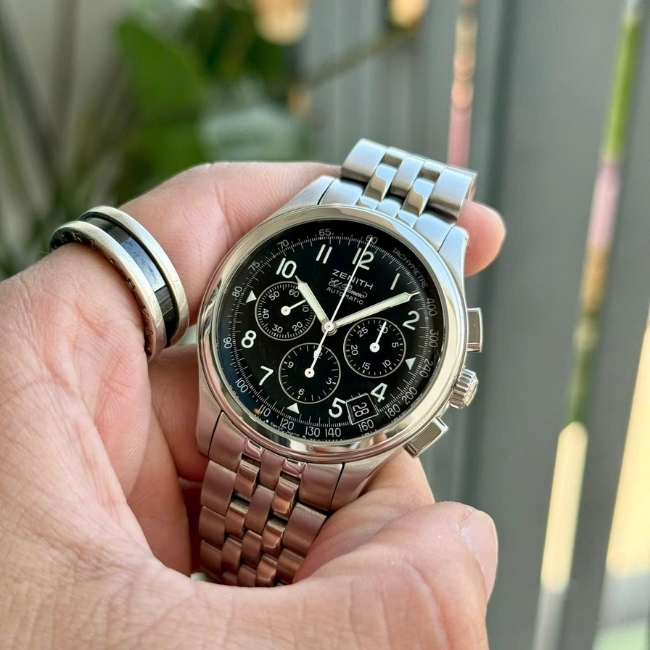 Zenith El Primero Chronograph 38mm 02.0500.400_24 - mặt số đen 11