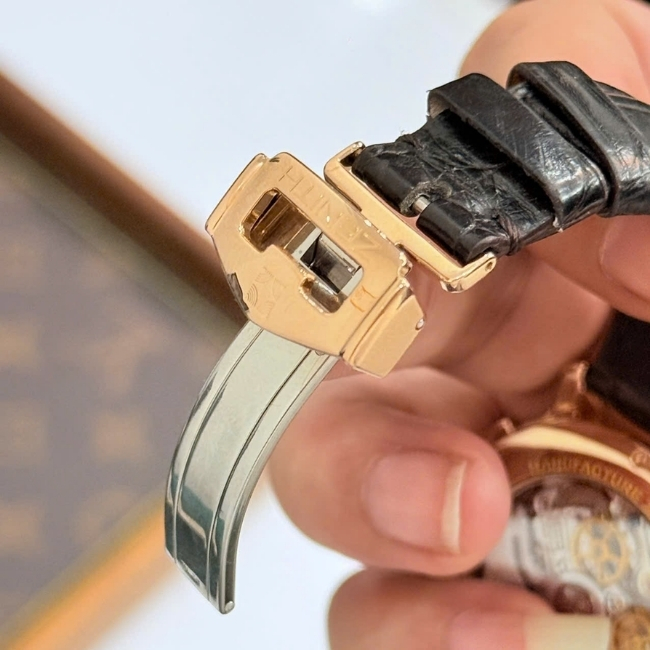 Zenith El Primero Chronomaster MoonPhase vàng hồng 18k 40mm 17.0240.410_01.C495 3