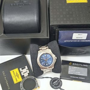 Breitling Colt 4 A17388 mặt xanh navy 44mm Automatic 1