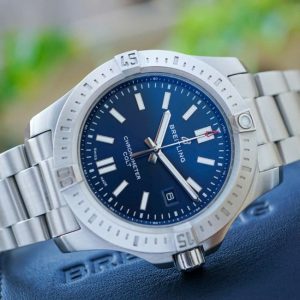 Breitling Colt 4 A17388 mặt xanh navy 44mm Automatic 5