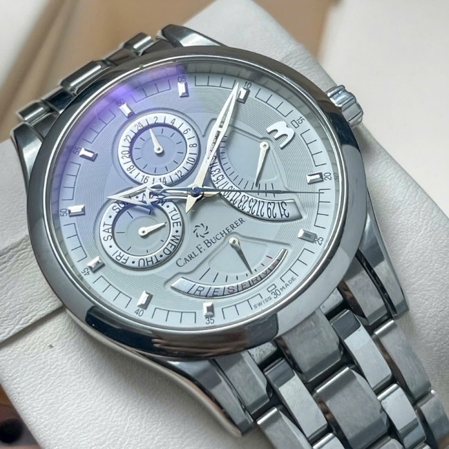 Carl F. Bucherer Manero RetroGrade 00.10901.08.26.21 40mm Automatic 1