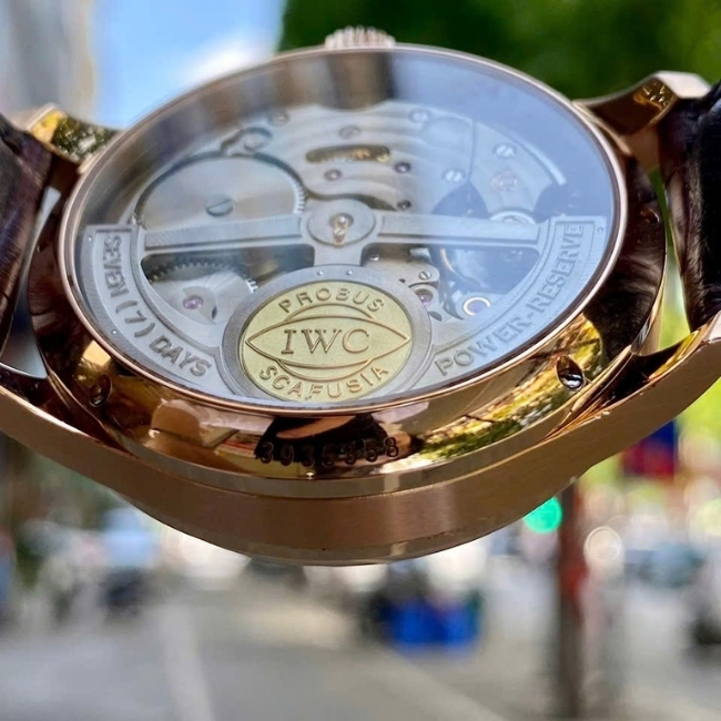 IWC Portugieser Perpetual Calendar bn Lịch Vạn Niên - Vàng đúc 18k 44.2mm 2