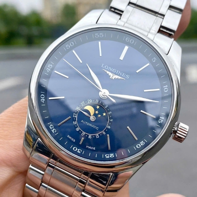 Longines Master trăng sao Dial xanh blue 40mm L29094926 2