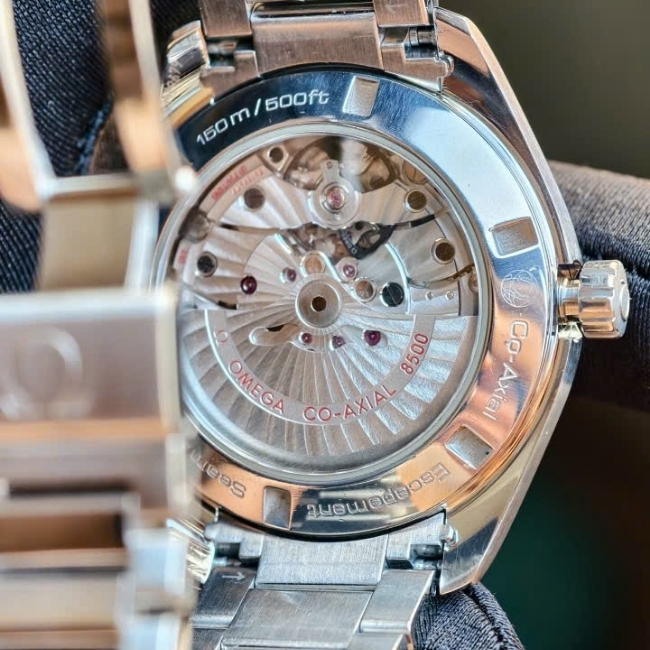 OMEGA AQUA TERRA CO‑AXIAL Golf Edition 41.5mm - mặt trắng kim xanh 2