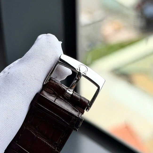 Omega Prestige mặt số nâu - Bezel 18k 39.5mm Co-Axial 3 kim 1 lịch 3