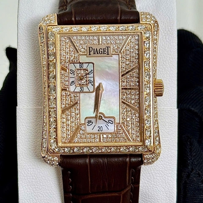 Piaget Emperador MOP Vàng hồng 18k Up full kim cương G0A31023 1
