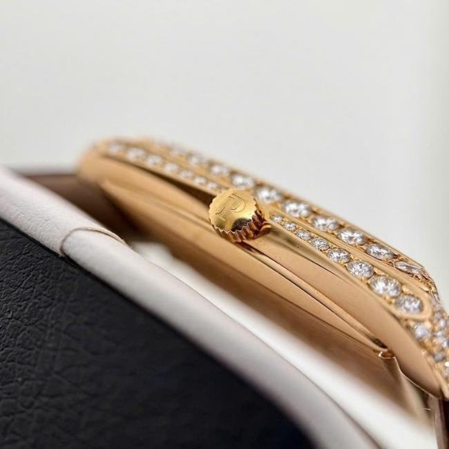 Piaget Emperador MOP Vàng hồng 18k Up full kim cương G0A31023 2