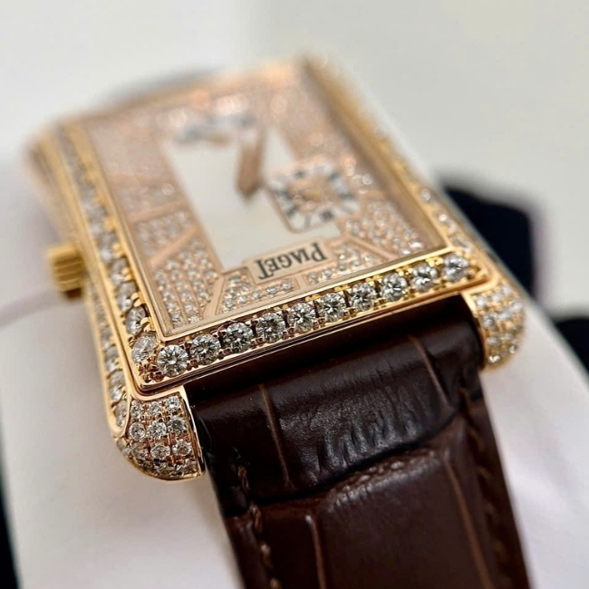 Piaget Emperador MOP Vàng hồng 18k Up full kim cương G0A31023 4