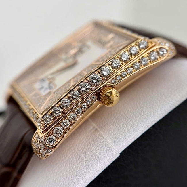 Piaget Emperador MOP Vàng hồng 18k Up full kim cương G0A31023 6