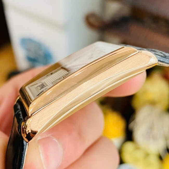 Piaget P10043 Emperador Black Tie - Power Reserve Vàng đúc 18k - Kim xăng báo cót 6