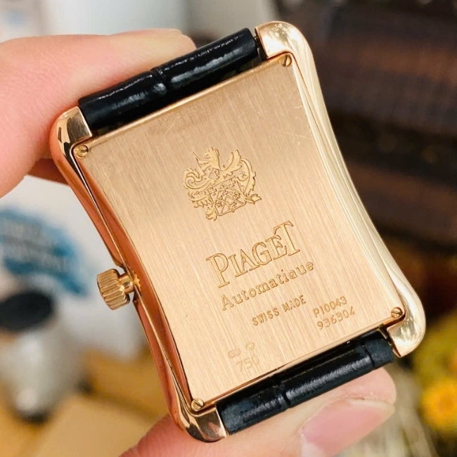Piaget P10043 Emperador Black Tie - Power Reserve Vàng đúc 18k - Kim xăng báo cót 7