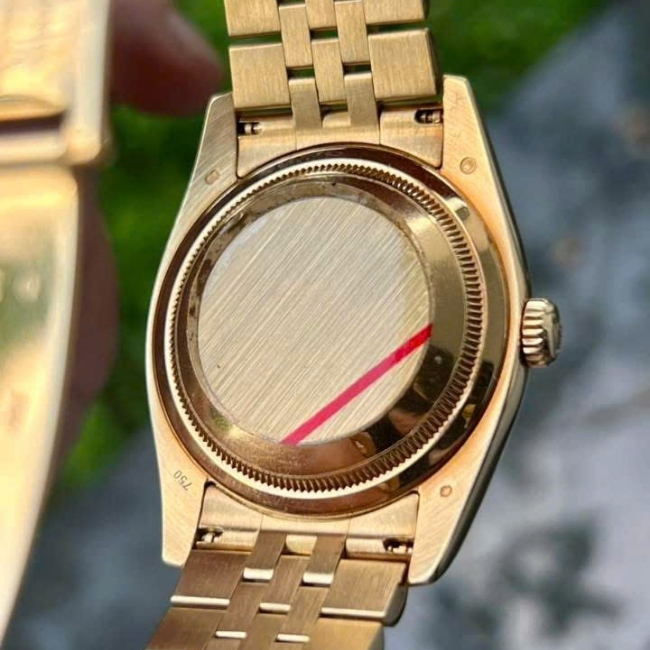 Rolex DateJust 116238 Full Gold 18K - Mặt số kim cương tia 36mm 3