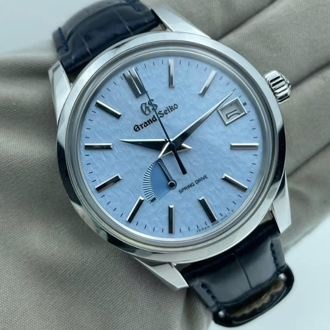 Grand Seiko Elegance Collection Blue Dial Power Reserve 40.2mm Automatic 1