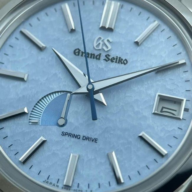 Grand Seiko Elegance Collection Blue Dial Power Reserve 40.2mm Automatic 6