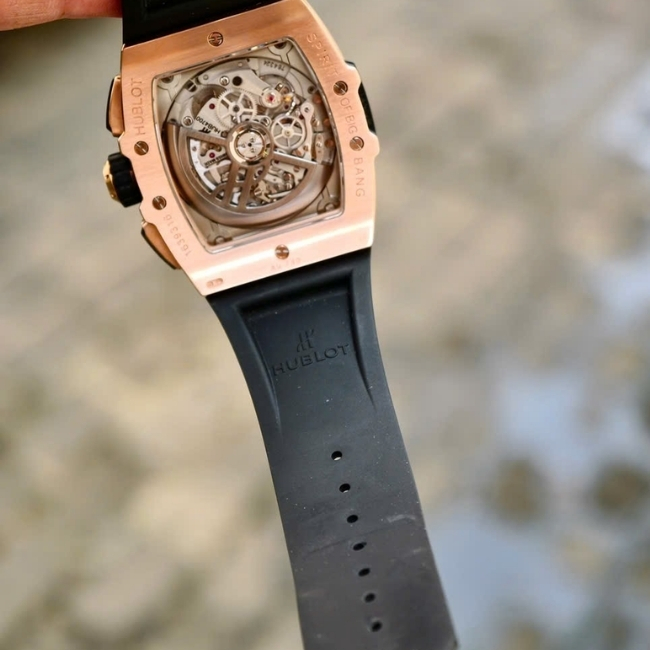Hublot Spirit Of Big Bang Skeleton 18k King Gold Ceramic 642.OM.0183.RX 42mm 13