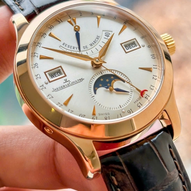 Jaeger-LeCoultre JLC Master Calendar - Trăng sao Vàng đúc 18k 40.5mm 6