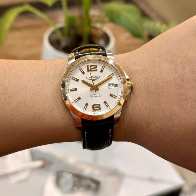 Longines Hydro Conquest Diver 300 Demi 18K L36765767 39mm 6