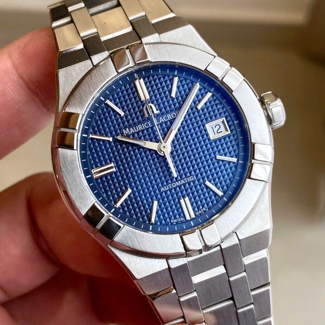 Maurice Lacroix Aikon Blue 39mm AI6007SS0024301 Automatic 7
