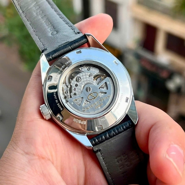 ORIENT STAR MẶT HỀ RE-AV0005L00B Dial Blue Skeleton Automatic 41mm 3