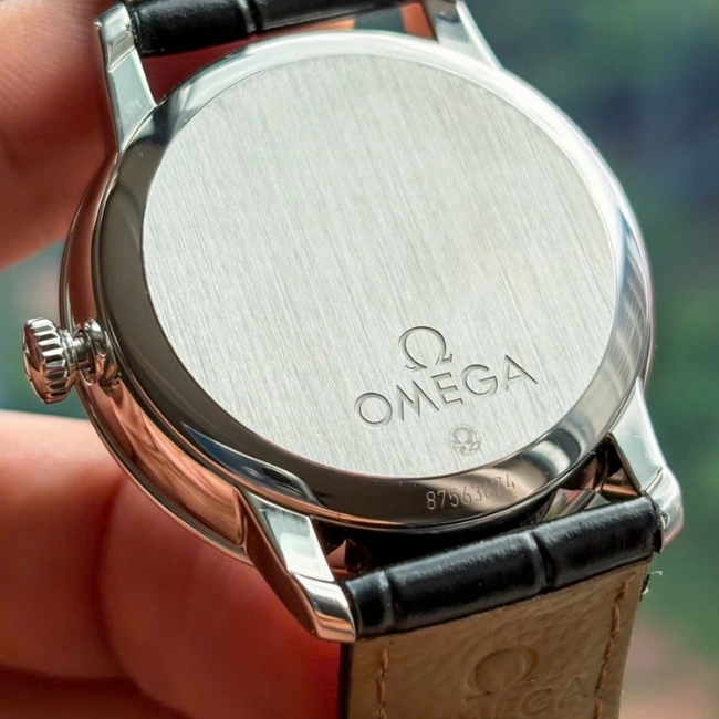 Omega Prestige kim báo năng lượng 39.5mm Mặt xanh sunburst 3