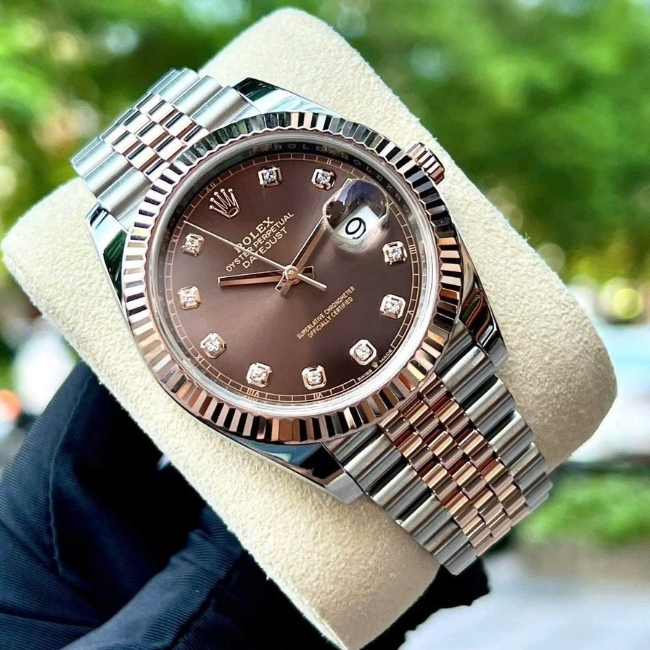 Rolex 126331 cọc kim chocolate 41mm Mark 2 Jubilee 1