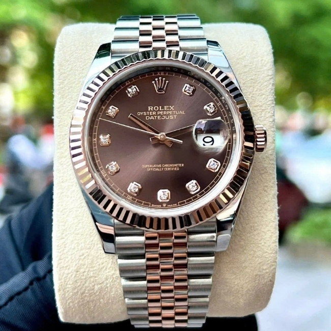 Rolex 126331 cọc kim chocolate 41mm Mark 2 Jubilee 2