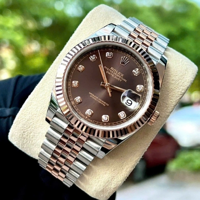 Rolex 126331 cọc kim chocolate 41mm Mark 2 Jubilee 3
