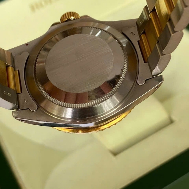 Rolex Submariner 16803 Demi Vàng 18k 40mm Black Dial 3