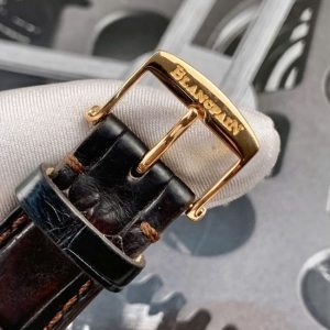 Blancpain Leman Moon Phase Complete Calendar 3563A-3642-53B 18k Rose Gold 3