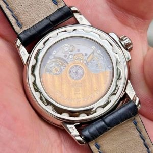 Blancpain Léman MoonPhase Completed Calendar Blue Dial 18 4k