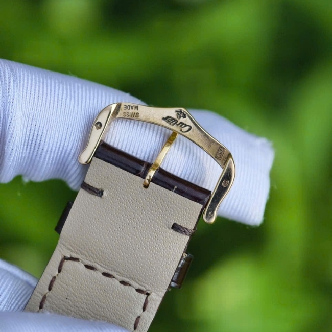 Cartier Louis Ronde Vàng hồng 18k 36mm - White Dial - manual winding 6