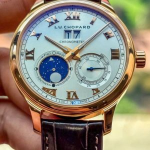 Chopard L.U.C Classic trăng sao Big Date 18k Rose Gold 42mm 6