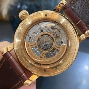 Chronoswiss Sirius Retrograde Day Castanho CH8121R Vàng đúc 18k 40mm 4