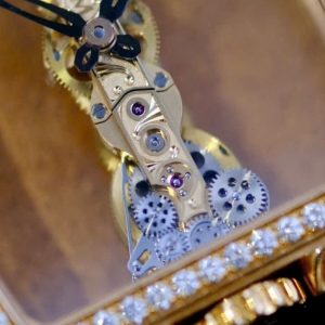 Corum Golden Bridge vàng hồng 18K đính kim cương 113.751.85_0001 0000R 3