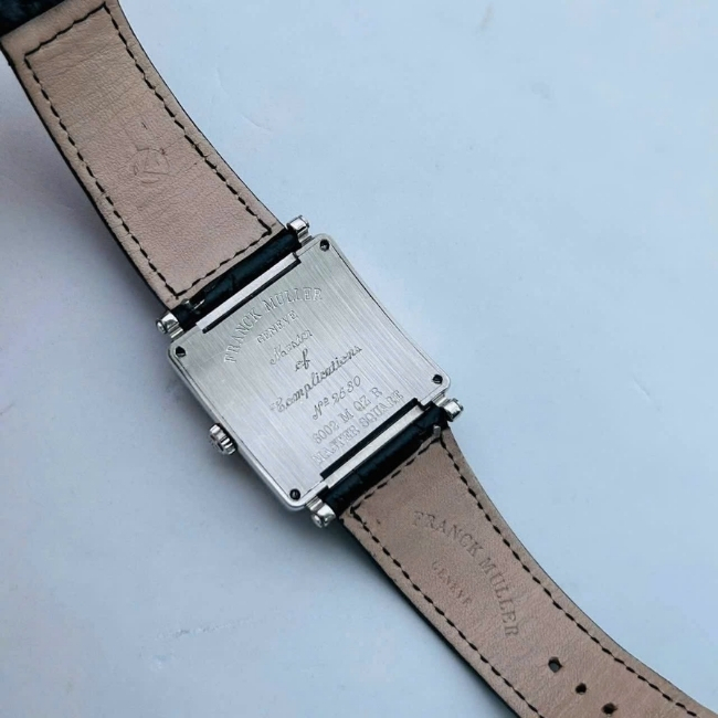Franck Muller 6002 M QZ R (OG)-GREY Master Square Quartz Franck Muller 6002 M QZ R (OG)-GREY Master Square Quartz