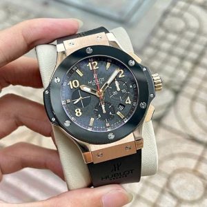 Hublot Big Bang 44mm Ceramic & 18k Rose Gold Black ‘Carbon Effect’ Dial 1