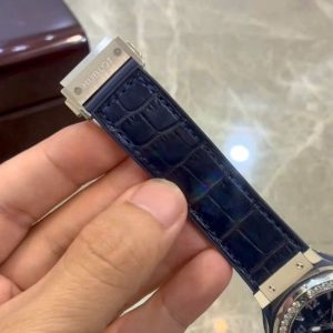 Hublot Big Bang Dial xanh dương Bezel Diamond 41mm 5