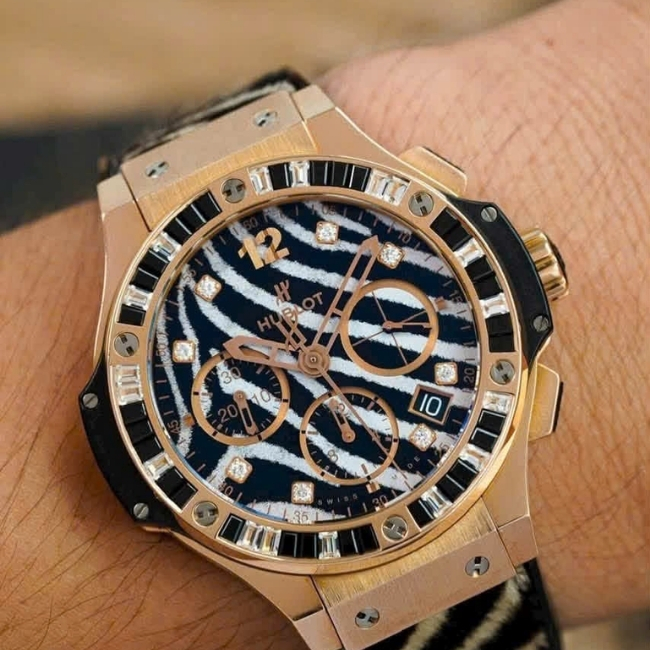 Hublot Bigbang Zebra king gold 18k 41mm LIMITED EDITION 250PC - bản ngựa vằn 1