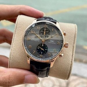IWC Portugieser Chronograph IW371610 Vàng hồng 18k 41mm 1