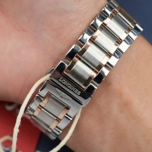 Longines Master Diamond Choco Demi 18k 38.5mm 5