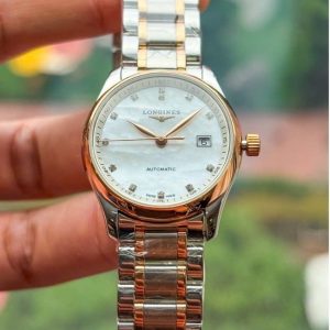 Longines Master Lady Demi 18k Diamond 29mm Auto 6