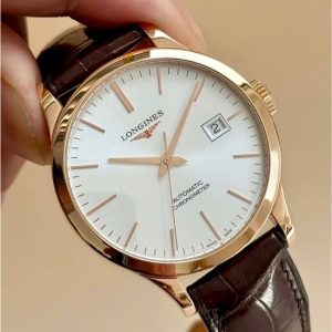 Longing Record Vàng 18k 38.5mm White Dial 2