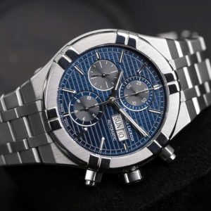 Maurice Lacroix Aikon Blue Dial - Máy bấm giờ thể thao 43mm 1
