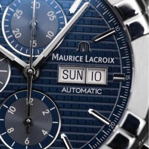 Maurice Lacroix Aikon Blue Dial - Máy bấm giờ thể thao 43mm 4