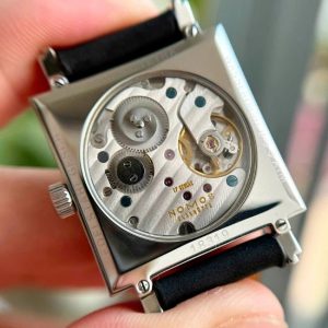 Nomos Glashutte Tank Tetra Power Reserve Anthracite ref 436 2